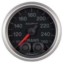 AutoMeter Elite Series - Transmission Temperature Gauge 100-260 deg 2-1/16