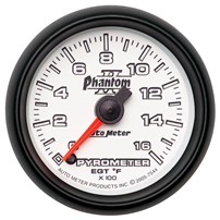 AutoMeter Phantom II Series Pyrometer Gauges