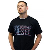 Thoroughbred Diesel American Flag T-Shirt