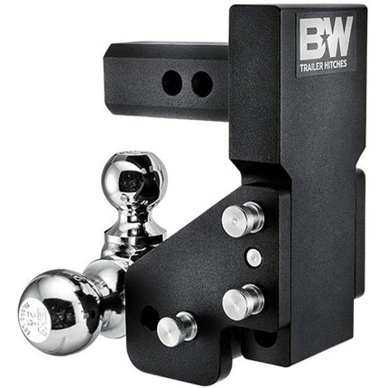 B&W Multipro Tailgate Compatible Tow & Stow - 2.5" Drop, 3.5" Rise ...