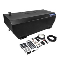 Transfer Flow In-Bed Auxiliary Tank - (100 Gal) - 2008-2023 Ford Powerstroke 6.4L/6.7L | 2008-2023 Dodge RAM Cummins 6.7L | 2009-2023 GM Duramax (Black Powdercoat)