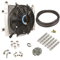 BD Diesel Auxiliary Transmission Cooler 5/8