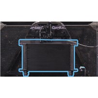 PPE Transmission Cooler - Connectors with Orange Clips - 01-03 GM Duramax LB7