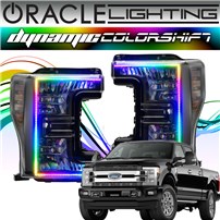 Oracle Lighting 2017-2019 Ford F-250/F-350 Superduty Oracle Dynamic Colorshift Headlight DRL - Non Led Headlights