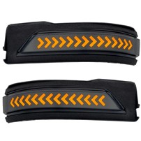 Recon Dodge 19-24 RAM 1500 Side Mirror Lenses (2-Piece Set) Scanning LED Turn Signals