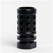 Recon AR-15 Perforated Hole Rifle Barrel Antenna Tip Flash Hider - Black