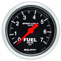 AutoMeter Sport Comp Fuel Pressure Gauges