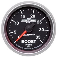AutoMeter Sport Comp II Boost Gauges