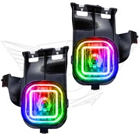 Oracle Lighting 2006-2007 Ford Ranger Pre-Assembled Halo Fog Lights - Colorshift - W/No Controller