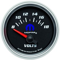 AutoMeter Mopar Series Voltmeter Gauges