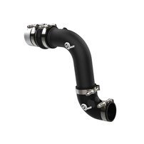 AFE BladeRunner 3 IN Aluminum Cold Side Charge Pipe Black - 23-24 Ford Powerstroke 6.7L