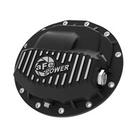 aFe Pro Series Front Differential Cover Black w/ Machined Fins | 2013-2023 Dodge Trucks