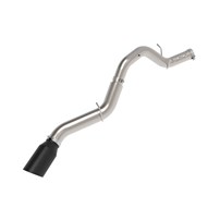 aFe Large Bore-HD 5 IN DPF-Back Stainless Steel Exhaust System - 24-25 Silverado / Sierra V8 6.6L L5P