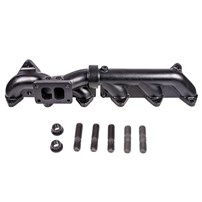 ATS Pulse Flow Exhaust Manifold Kit Fits 2007.5-2018 6.7L Cummins 2-Pc Holset With Turbo Flange Hardware