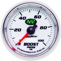 AutoMeter NV Series Boost Gauges