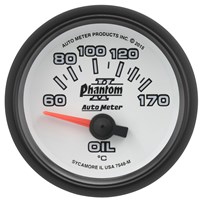 AutoMeter Phantom II Series Oil Temperature Gauges