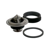 Dodge Cummins Stock Replacement Thermostat, Thermostat Gasket and Thermostat Housing Cover Gasket - 94-98 Dodge Cummins