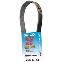 Dayco HD Poly Rib Serpentine Belt - Main Drive - 2018-2019 Ford F-250/F-350 6.7L Powerstroke (Single Alternator)