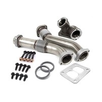 DieselSite Bellowed Up-Pipe Kit - 94-97 Ford 7.3L