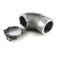H&S Motorsports 90° Compressor Elbow & V-Band Clamp (S300SX-E Turbos)