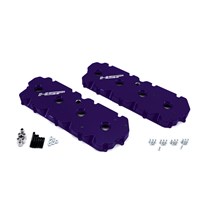 HSP Diesel Billet Valve Covers - 01-04 Duramax LB7 - Candy Purple