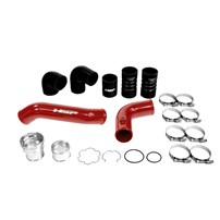 HSP Diesel Intercooler Bundle Kit For 2011-2022 Ford Powerstroke F250/350 6.7L - Flag Red