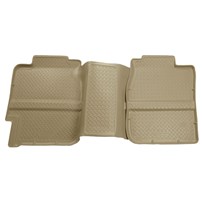 Husky Liner Classic 2nd Seat Floor Liners - TAN - 01-07 GM Duramax (Ext.Cab)