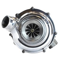 Industrial NEW Turbo Kit - XR1 Upgrade (Polished) Turbocharger (upto 650HP) - 2017-2019 Ford 6.7L