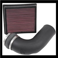 K&N Cold Air Intake - High-flow, Roto-mold Tube - 2013-2018 RAM 2500/3500 Cummins