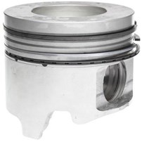 MAHLE 224-3452.020WR Piston With Rings (.020, RIGHT BANK) - 01-05 GM 6.6L Duramax LB7/LLY