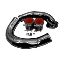 No Limit Fabrication Coldside Intercooler Pipe Kit, Black - 2008-2010 Ford PowerStroke 6.4L