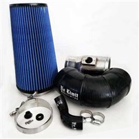 No Limit Fabrication 2008-2010 Ford 6.4 Cold Air Intake, Polished, Oiled Filter for Mod Turbo 5” Inlet