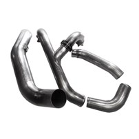 No Limit Stainless Intake Piping Kit - 15-16 Ford Powerstroke
