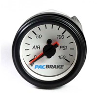 Pacbrake Dual Needle Mechanical Air Pressure Gauge 0-100 PSI