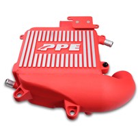 PPE Air-To-Water Intercooler Kit - 20-24 Chevy Silverado 1500/GMC Sierra 1500 Duramax 3.0L, Red