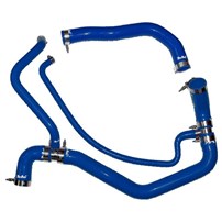 PPE Silicone Upper and Lower Coolant Hose Kit - 01-05 GM Duramax 6.6L (Blue)