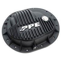 PPE Heavy Duty Cast Aluminum Rear Differential Covers - 2020-2023 GM 3.0L Duramax LM2/LZ0 | 2014-2023 GM Silverado/Sierra 1500 - Black