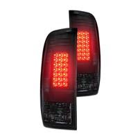 Recon - LED Tail Lights (SMOKED) - 1997-2003 Ford F-150 | 1999-2007 Ford F-250/F-350/F-450/F-550 Superduty