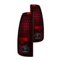 Recon - LED Tail Lights (DARK RED) - 1999-2007 GM Silverado/Sierra 1500 | 2001-2007 Silverado/Sierra 2500HD/3500HD