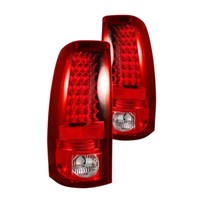 Recon - LED Tail Lights (RED) - 1999-2007 GM Silverado/Sierra 1500 | 2001-2007 Silverado/Sierra 2500HD/3500HD