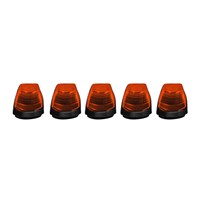 Recon Cab Roof Lights - Amber Lens with Amber High-Power LED’s  - 2017-2023 Ford F-250/F-350/F-450/F-550  SuperDuty (With Factory Cab Lights)