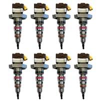 Thoroughbred Injectors (7 AD Reman Injectors & 1 AE Long Lead Injector) - Late 99-03 Ford 7.3L (Built after 12/07/98)
