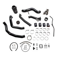 WC Fab S300 Single Turbo Install Kit, for 2001-2004 Duramax LB7, WCFab Red - WCF100478-RED