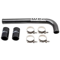 WC Fab Upper Coolant Pipe, for 2010-2018 6.7L Cummins,  WCFab Red - WCF100517-RED