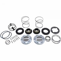 Yukon Hardcore Locking Hub set, ‘00-‘17 Dodge 3/4 & 1-Ton Front w/Spin Free Kit