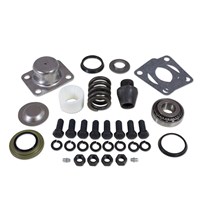 Yukon Replacement King-Pin Kit Dana 60 1 Side Pin/Bushing/Seals/Bearings/Spring/Cap - 89-93 Dodge W250 W350; 83-91 Ford F-350